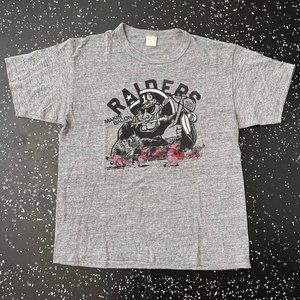 1984 Raiders Super Bowl graphic tee